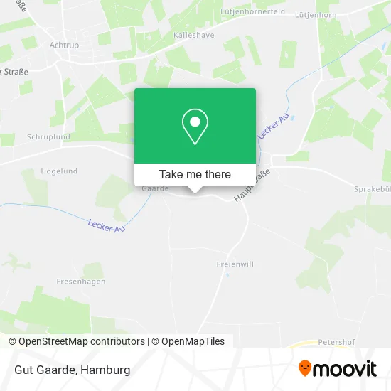 Карта Gut Gaarde