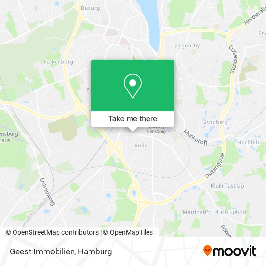 Geest Immobilien map