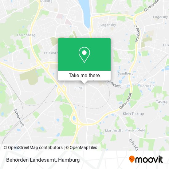 Behörden Landesamt map