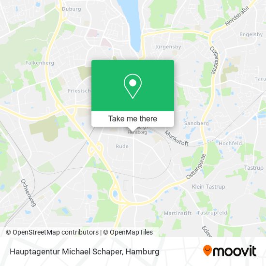 Карта Hauptagentur Michael Schaper