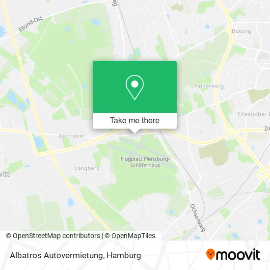Карта Albatros Autovermietung