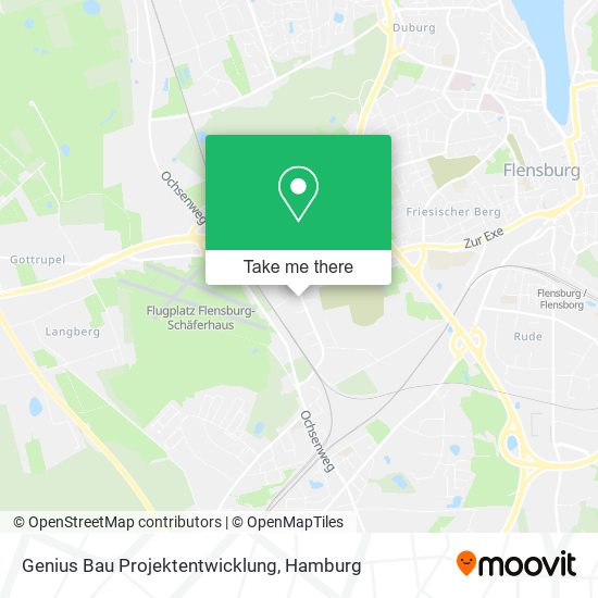 Genius Bau Projektentwicklung map