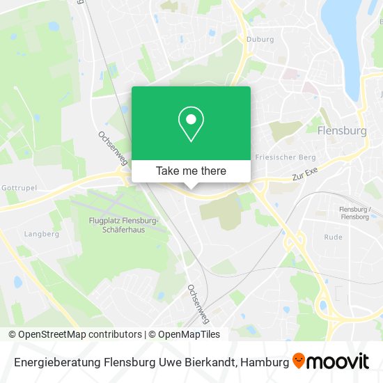 Energieberatung Flensburg Uwe Bierkandt map