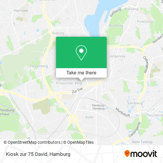 Карта Kiosk zur 75 David