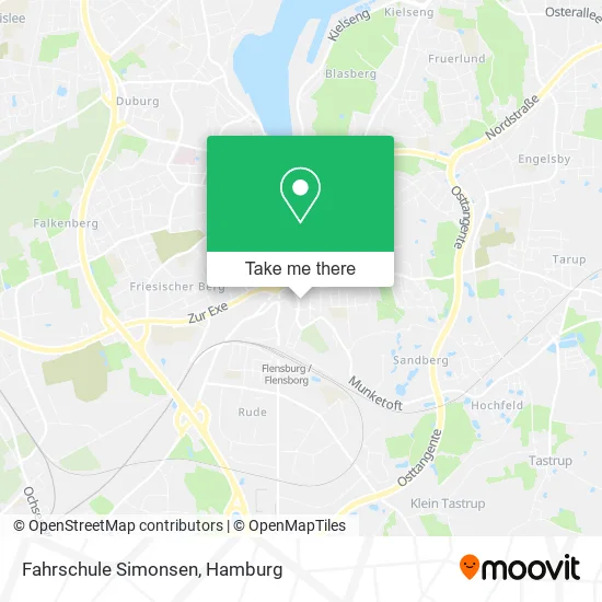 Карта Fahrschule Simonsen