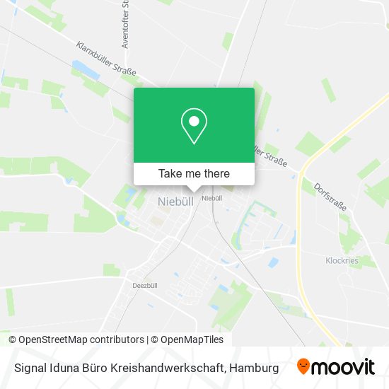 Signal Iduna Büro Kreishandwerkschaft map