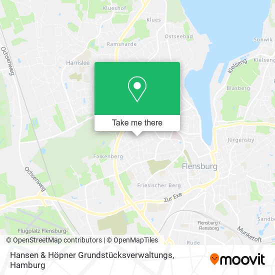 Карта Hansen & Höpner Grundstücksverwaltungs