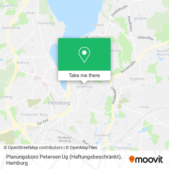 Карта Planungsbüro Petersen Ug (Haftungsbeschränkt)