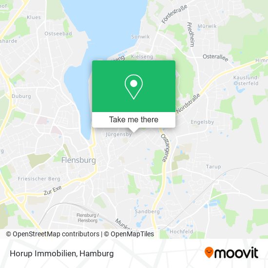 Horup Immobilien map