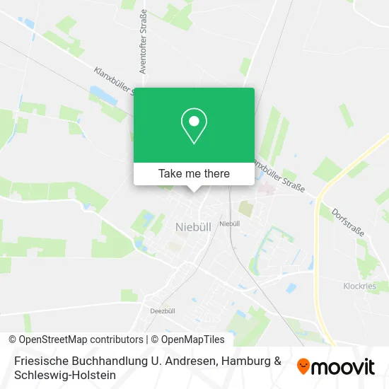 Карта Friesische Buchhandlung U. Andresen