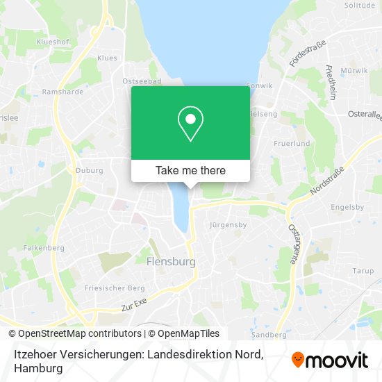 Itzehoer Versicherungen: Landesdirektion Nord map