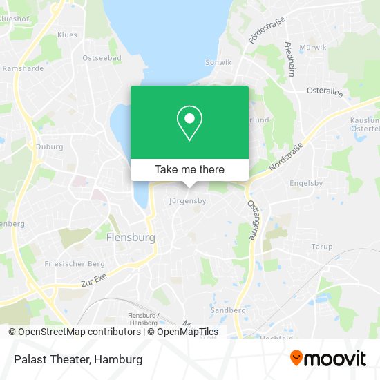 Palast Theater map