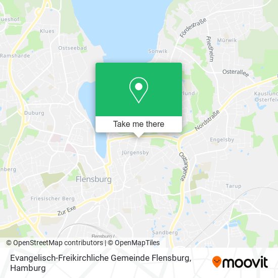 Evangelisch-Freikirchliche Gemeinde Flensburg map