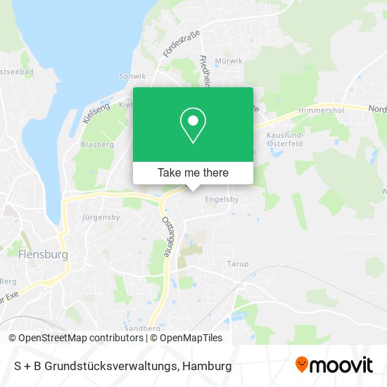 S + B Grundstücksverwaltungs map