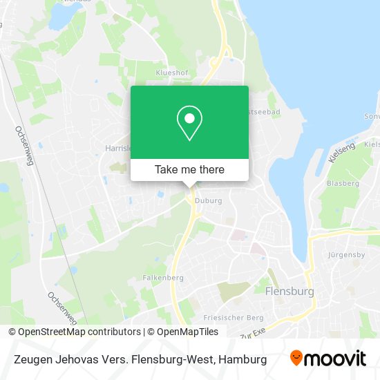 Карта Zeugen Jehovas Vers. Flensburg-West