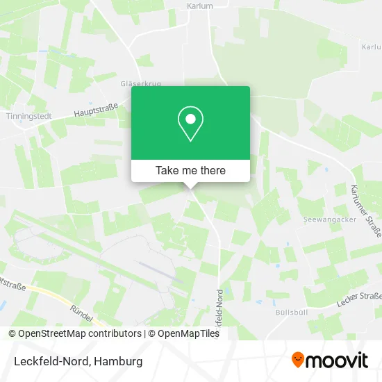 Карта Leckfeld-Nord