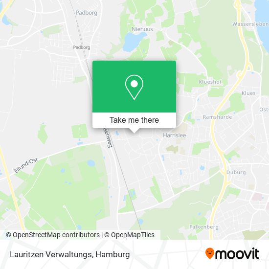 Lauritzen Verwaltungs map