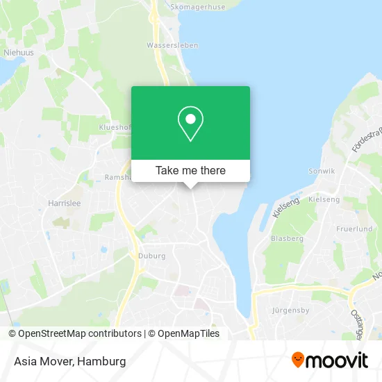 Карта Asia Mover