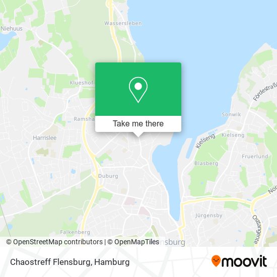 Карта Chaostreff Flensburg