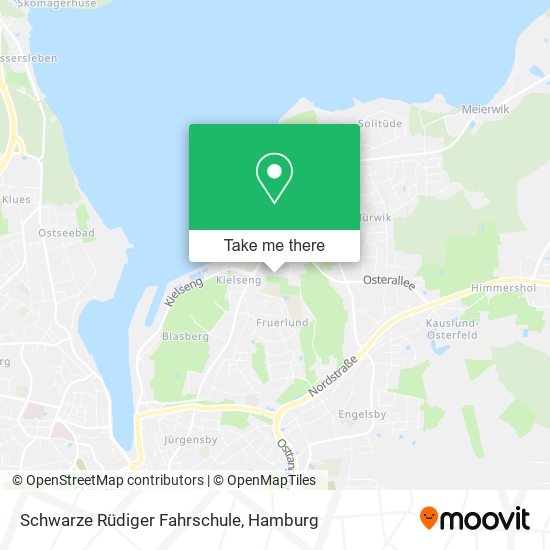 Schwarze Rüdiger Fahrschule map