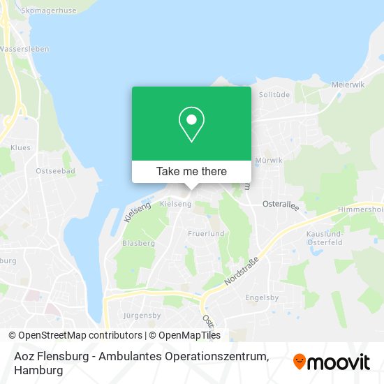 Aoz Flensburg - Ambulantes Operationszentrum map