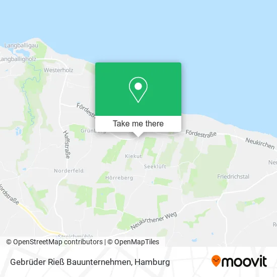 Карта Gebrüder Rieß Bauunternehmen
