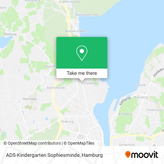 Карта ADS-Kindergarten Sophiesminde