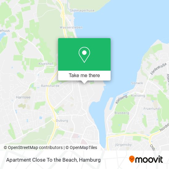 Apartment Close To the Beach map