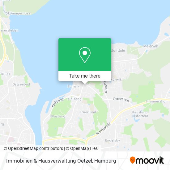 Immobilien & Hausverwaltung Oetzel map