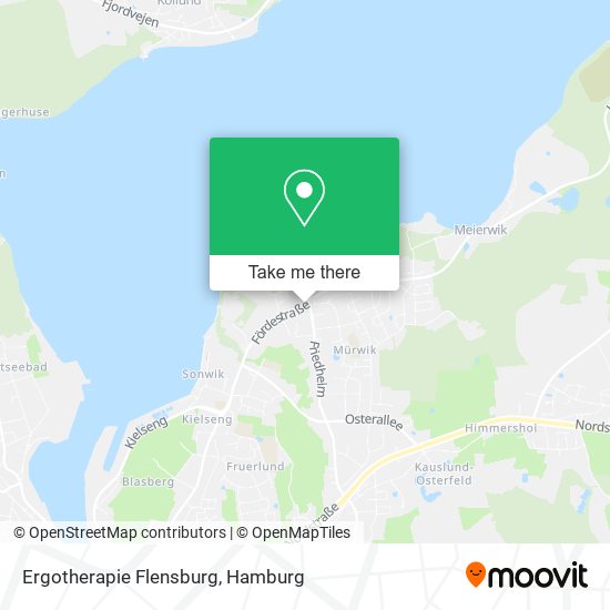 Карта Ergotherapie Flensburg