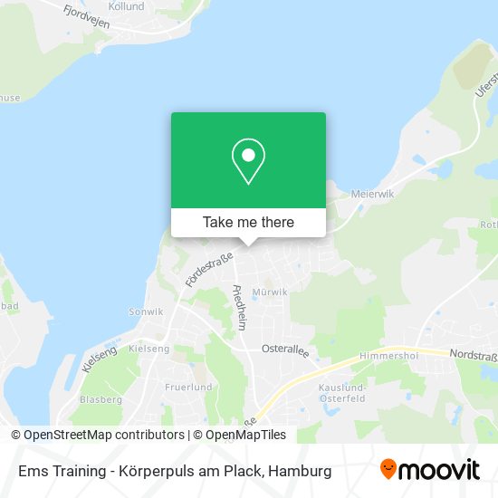 Ems Training - Körperpuls am Plack map