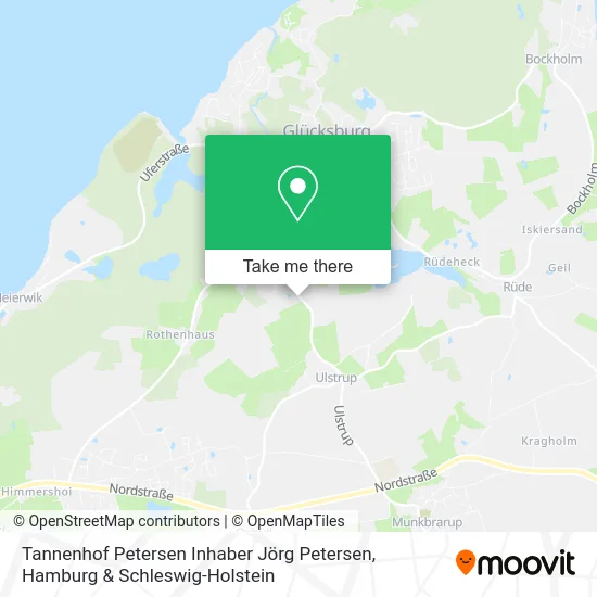 Карта Tannenhof Petersen Inhaber Jörg Petersen