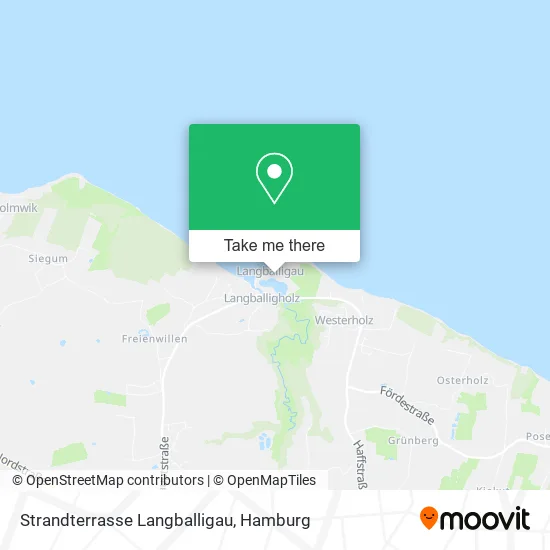 Карта Strandterrasse Langballigau