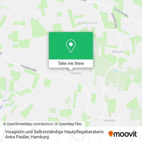 Visagistin und Selbstständige Hautpflegeberaterin Anke Fiedler map