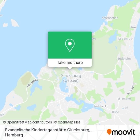Evangelische Kindertagesstätte Glücksburg map