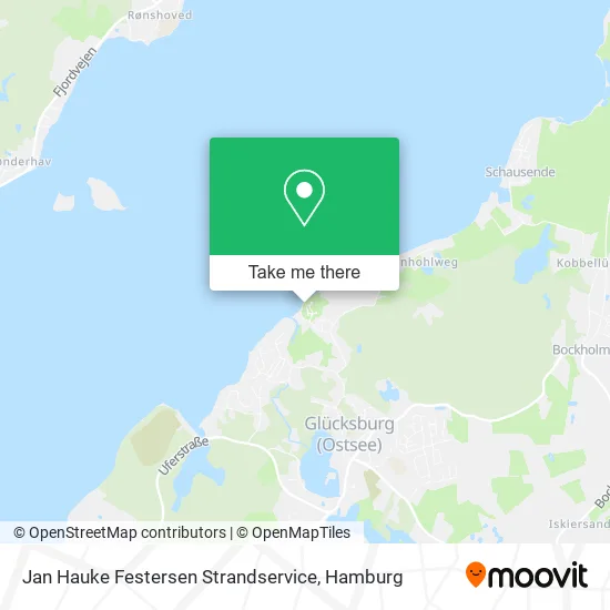 Карта Jan Hauke Festersen Strandservice