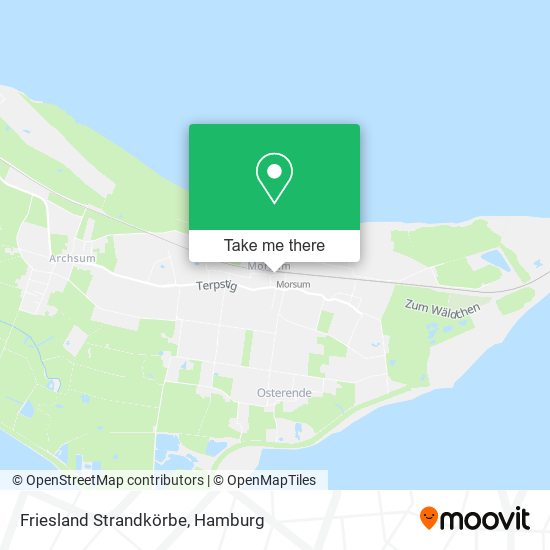 Карта Friesland Strandkörbe