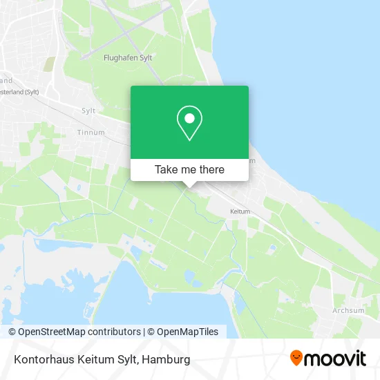 Карта Kontorhaus Keitum Sylt