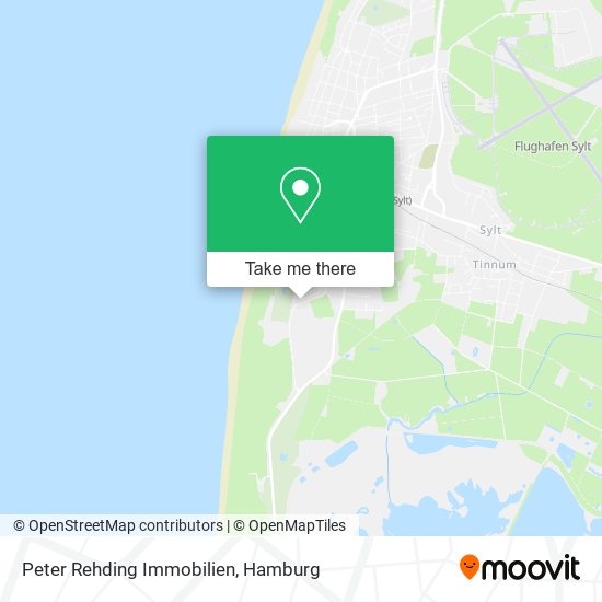 Peter Rehding Immobilien map