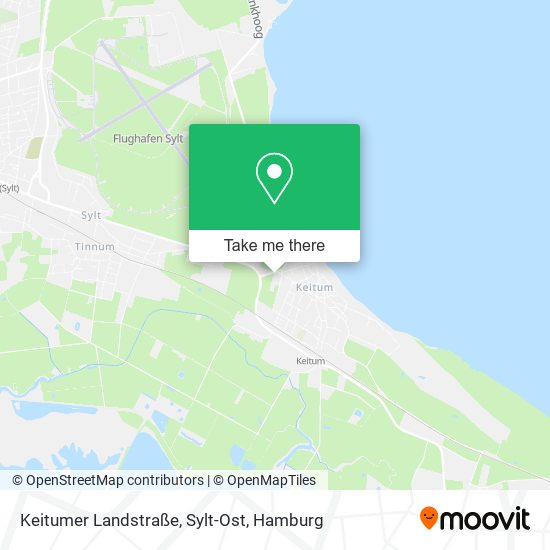 Keitumer Landstraße, Sylt-Ost map
