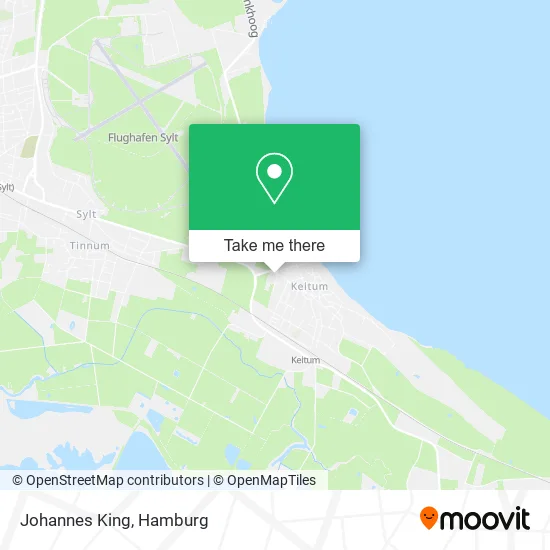 Карта Johannes King