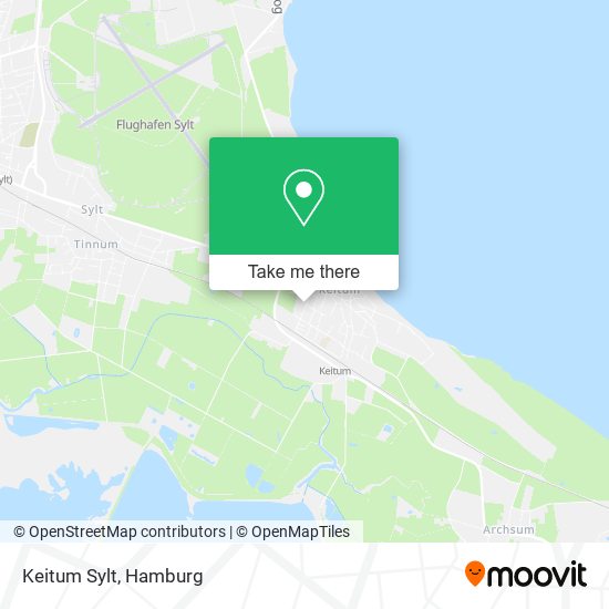 Keitum Sylt map