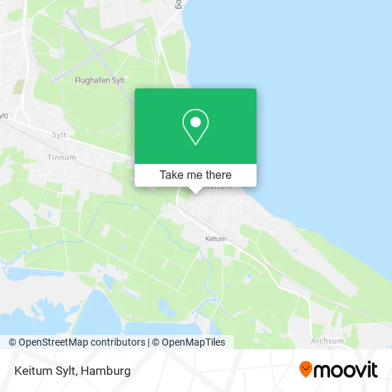 Карта Keitum Sylt