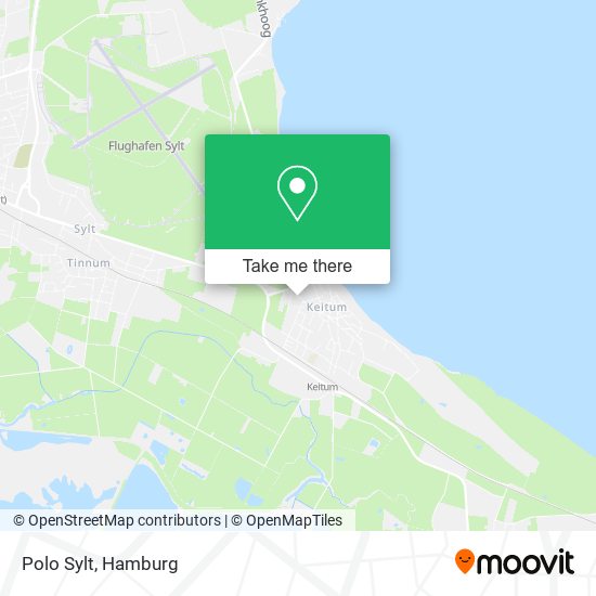 Polo Sylt map