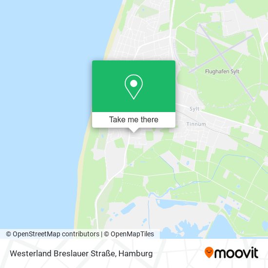Westerland Breslauer Straße map