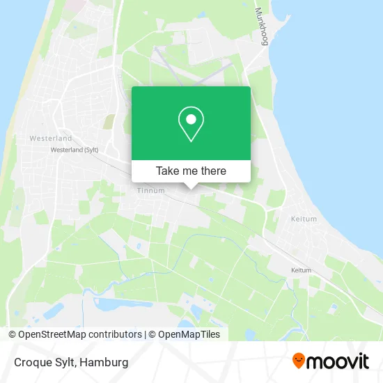 Карта Croque Sylt