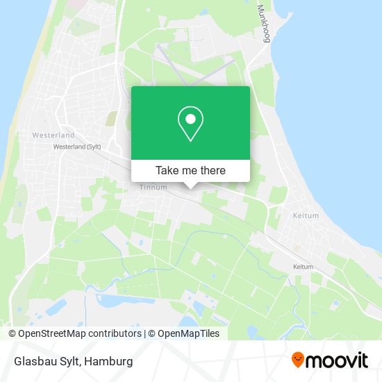 Карта Glasbau Sylt