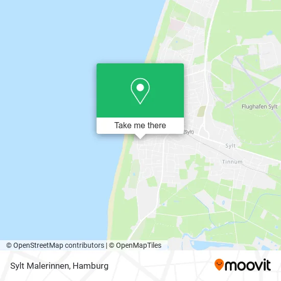 Карта Sylt Malerinnen