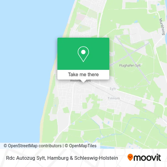 Rdc Autozug Sylt map