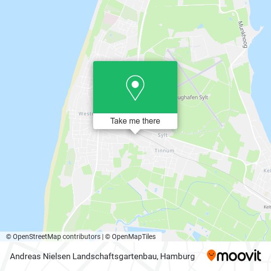 Andreas Nielsen Landschaftsgartenbau map